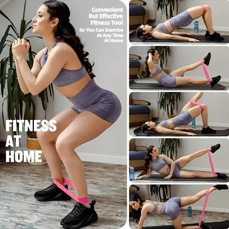 Favorfit Pilates Resistance Bands — Set of 5 Levels