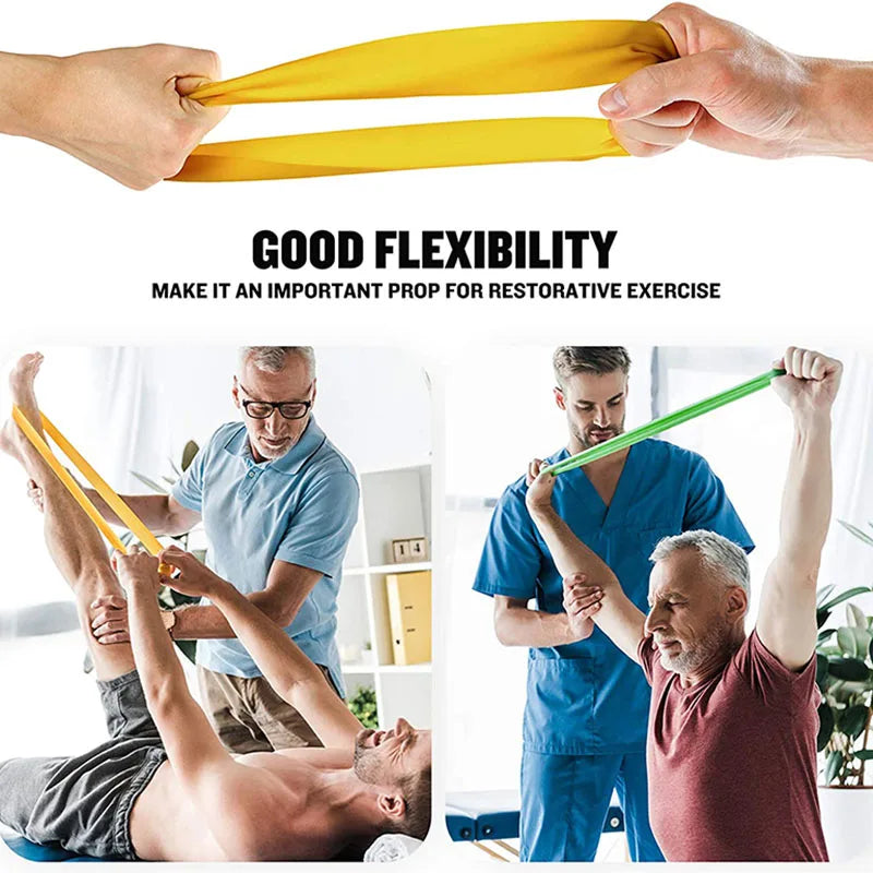 Favorfit Pilates Resistance Bands — Set of 5 Levels