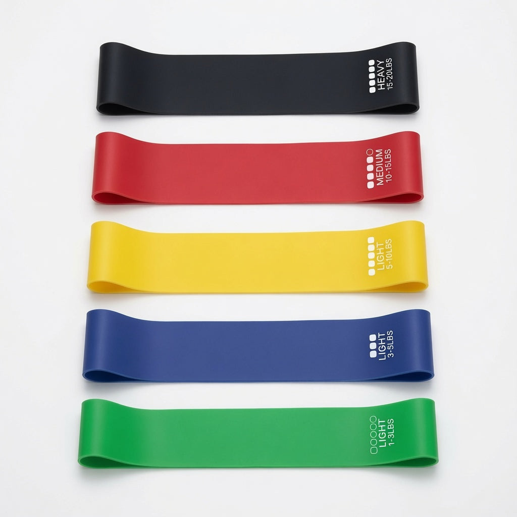 Favorfit Pilates Resistance Bands — Set of 5 Levels