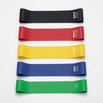 Favorfit Pilates Resistance Bands — Set of 5 Levels